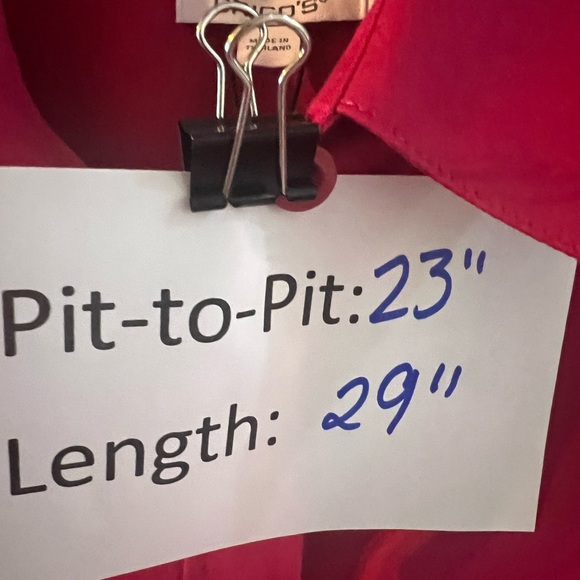 Chico's Vibrant Deep Pink Blouse - Picture 12 of 13